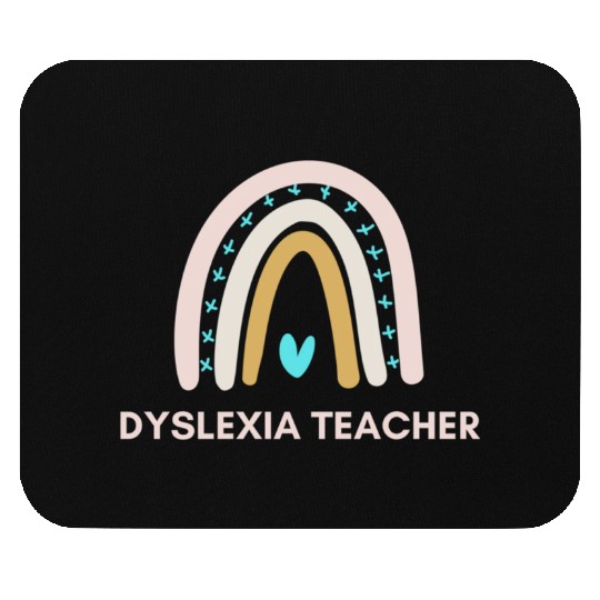 Dyslexia Teacher Mouse Pads