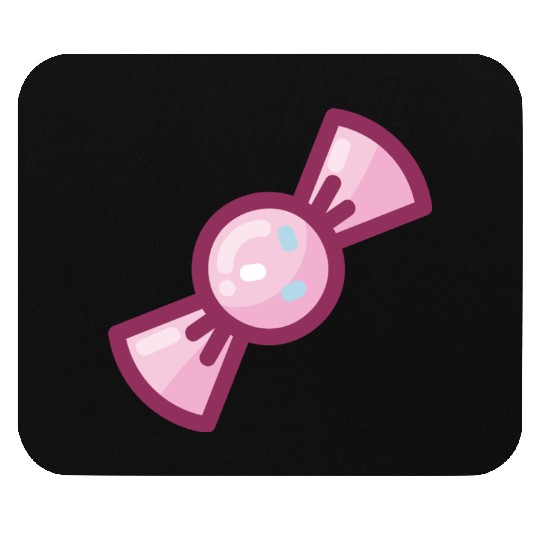 Cute Pink Sprinkled Candy Mouse Pads