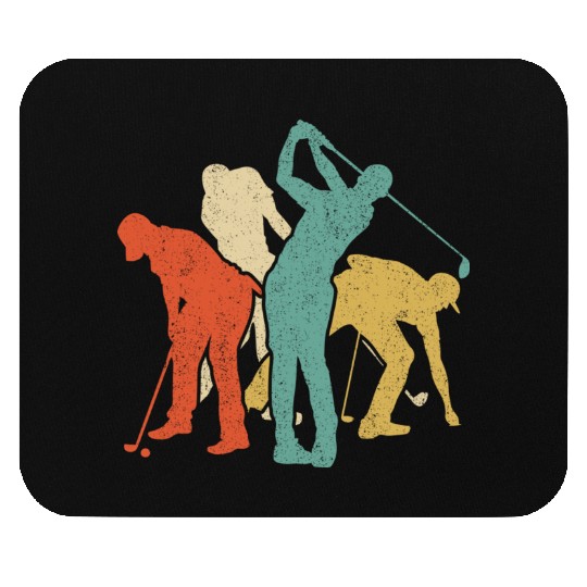 Golf Retro Mouse Pads for Men Women Boys Girls Sports L