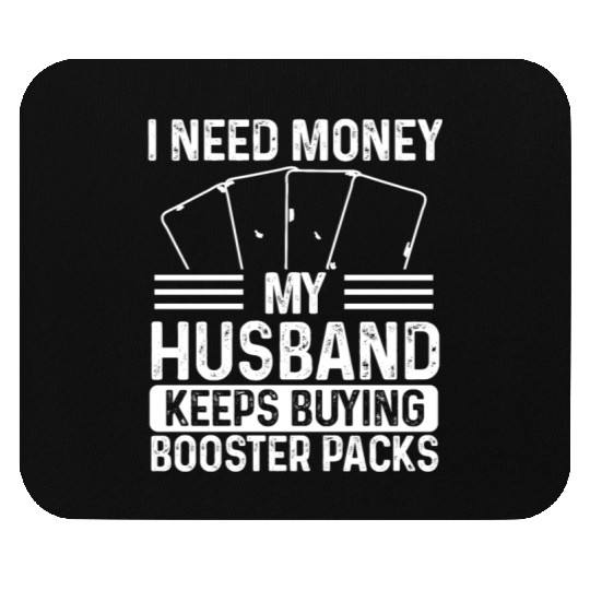 Trading Card Game Collector money Husband TCG Mouse Pads