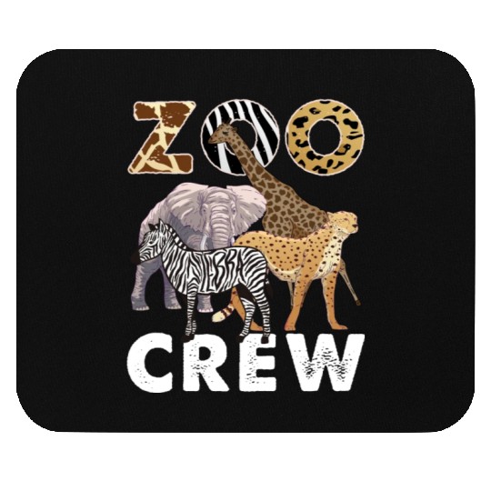 Zookeeper Wild Animals Mouse Pads