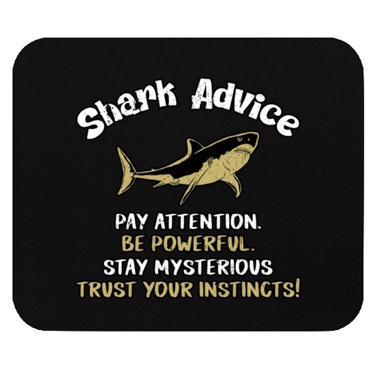 Gift for Shark Lovers Marine Biology Gift Science Mouse Pads