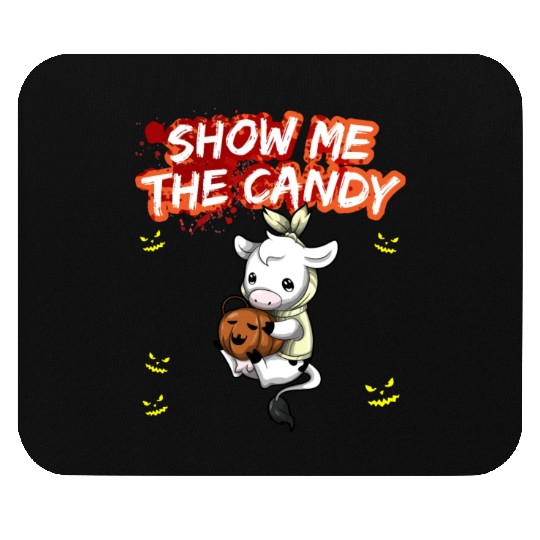 Show Me The Candy Halloween Costume Trick Or Treat Mouse Pads
