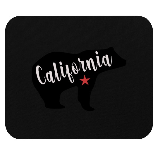 California Bear Flag Mouse Pads