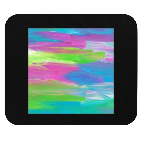 Abstract Colorful Painting Mouse Pads