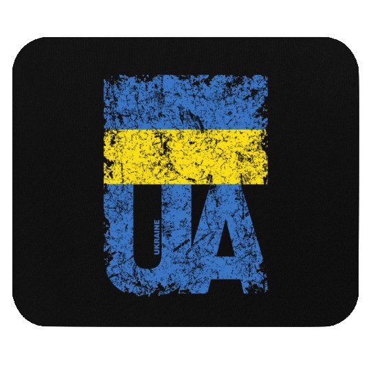 I stand with Ukraine. Support Ukraine. Stop War Mouse Pads