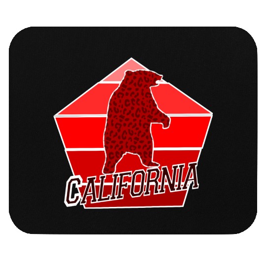 California Bear Flag Mouse Pads