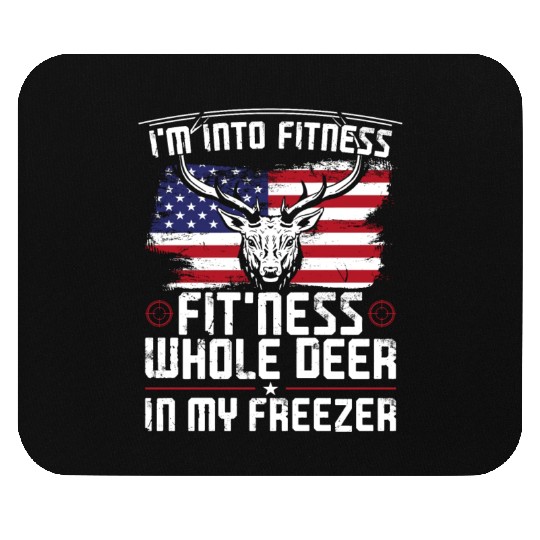 Buck Deer Hunting Hunter American Mouse Pads