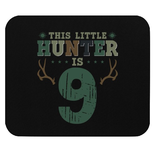 Buck Deer Hunting Hunter Kid 9th Mouse Pads