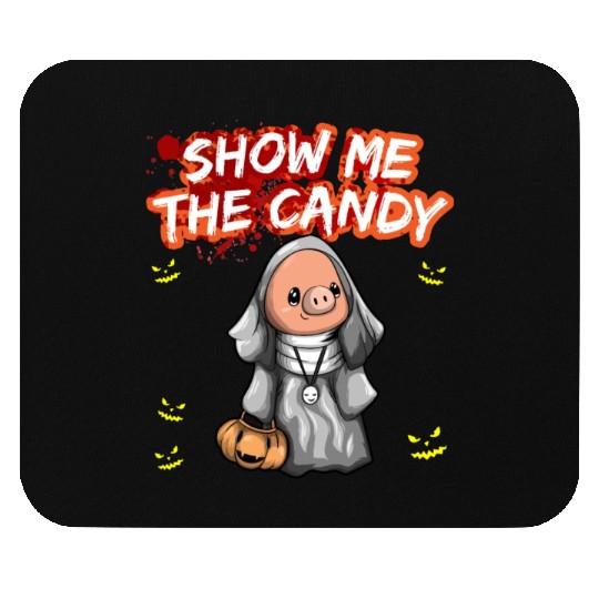 Show Me The Candy Halloween Costume Trick Or Treat Mouse Pads