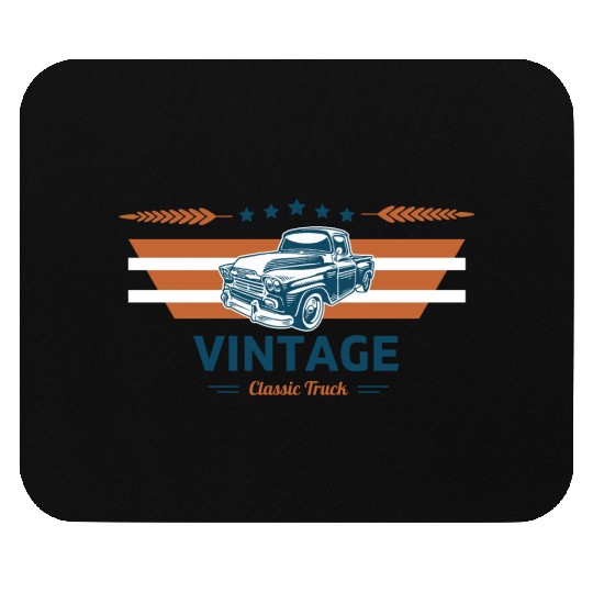 Vintage Classic Truck Community Premium Mouse Pads