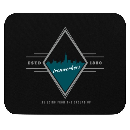 Ironworker Badge Ironworkers Mouse Pads