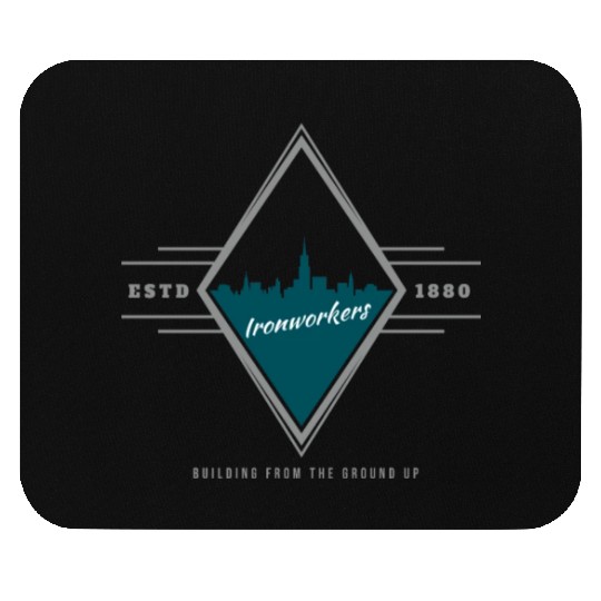 Ironworker Badge Ironworkers Mouse Pads