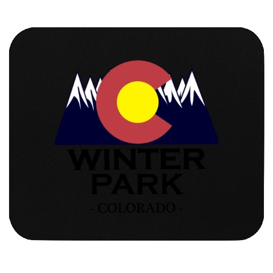 Winter Park Colorado Mountain Mouse Pads