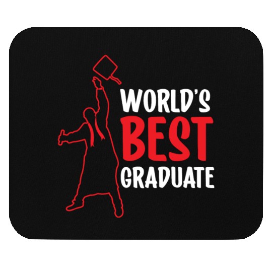 World's Best Graduate Graduating Team Graduation Mouse Pads