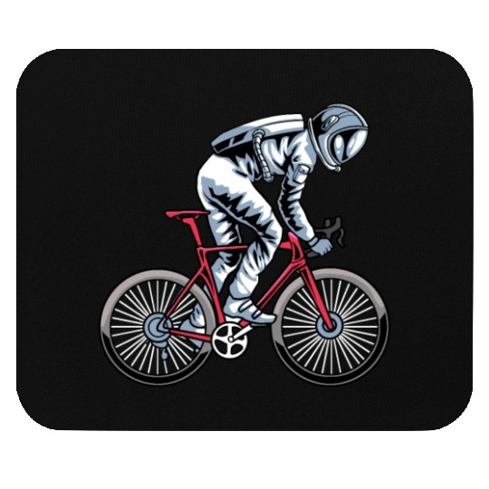 Cycling Cyclist Mouse Pads