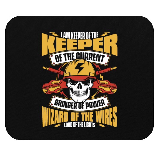 Electrician Electrical Engineer Lineman Mouse Pads