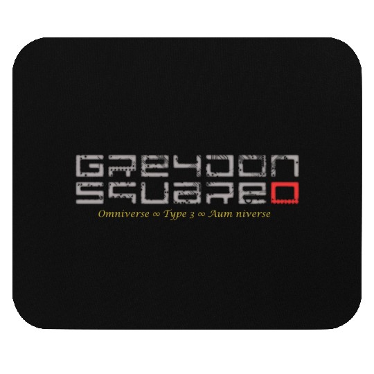 Greydon Square Blue & Gold Mouse Pads