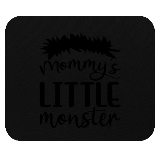Mommy's Little Monster Boys Creepy Halloween 2022 Mouse Pads