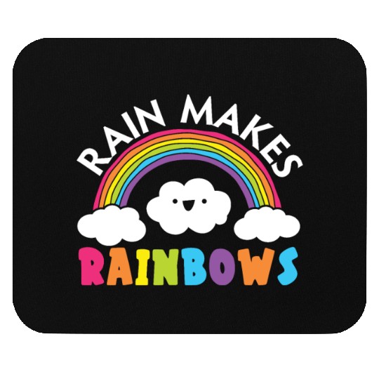 Rain Makes Rainbows Rainbow Whisperer Mouse Pads