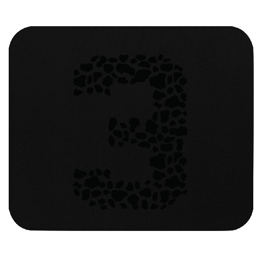 Cow Spots 3 Year Old Boys Kids Outfit 3rd Birthday Mouse Pads