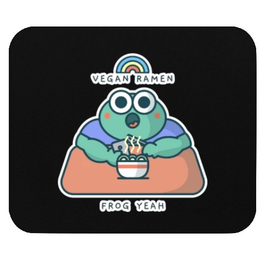 FROG YEAH Funny Cute Frog Mouse Pads