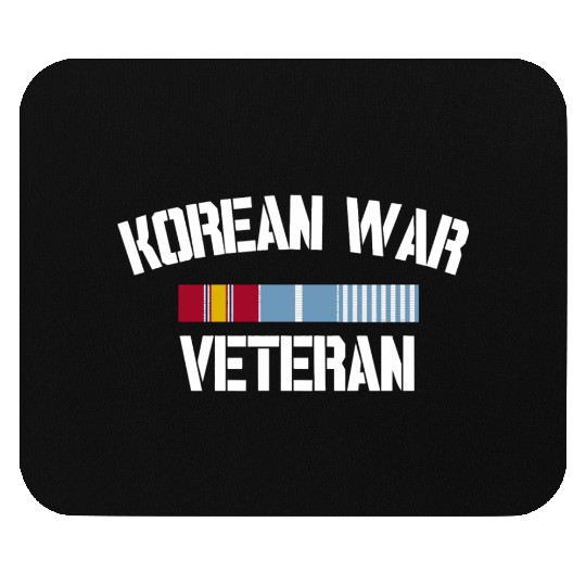 Korean War Veteran Pride Korea Service Ribbon Mouse Pads