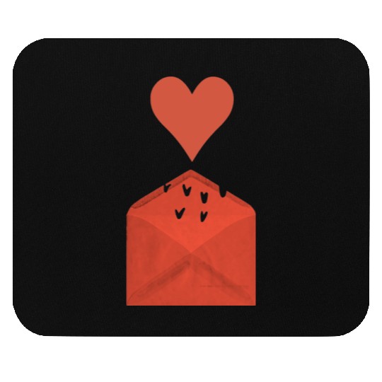 Spread love Mouse Pads