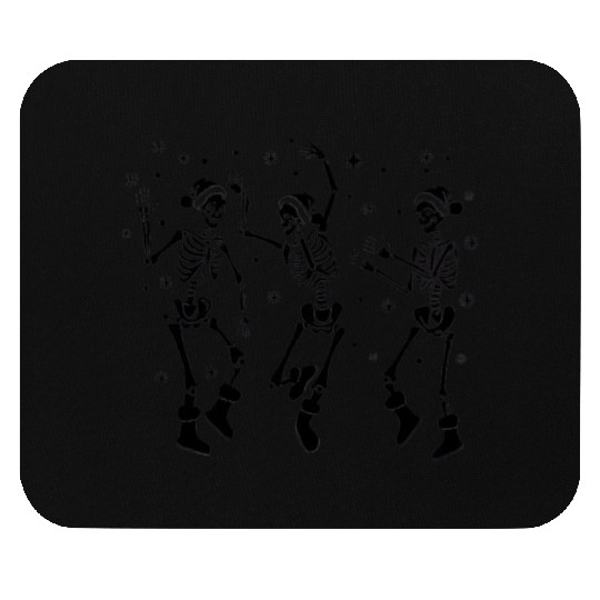 Halloween Party Dancing Skeleton Trick or treat Mouse Pads