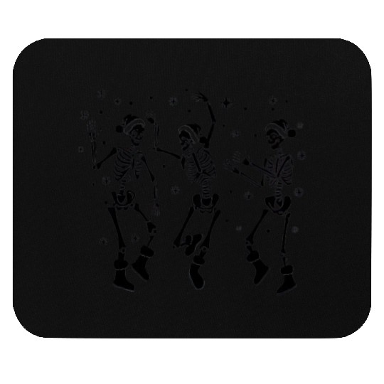 Halloween Party Dancing Skeleton Trick or treat Mouse Pads
