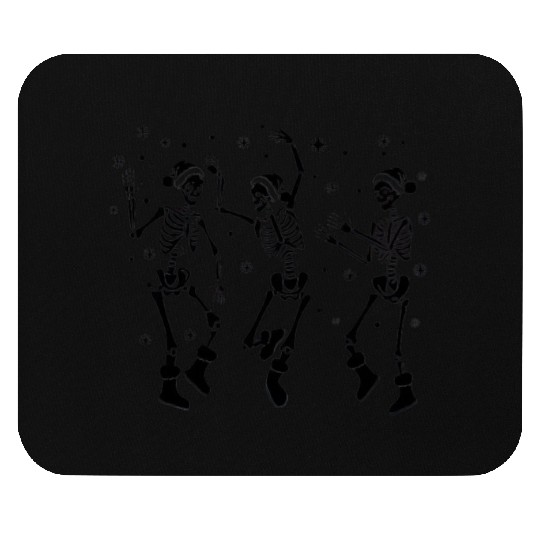 Halloween Party Dancing Skeleton Trick or treat Mouse Pads