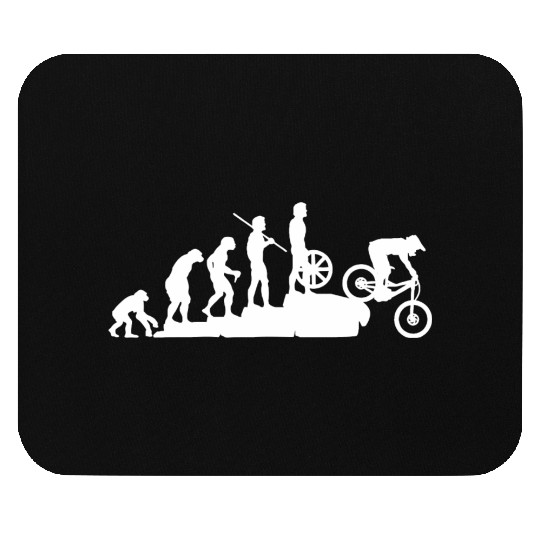 Evolution Downhill Mountain Bike Mtb Mountain Biki Mouse Pads