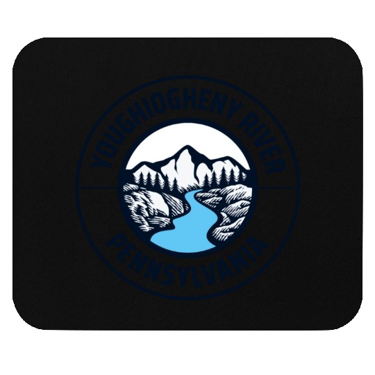Youghiogheny River Pennsylvania State Lovers Mount Mouse Pads