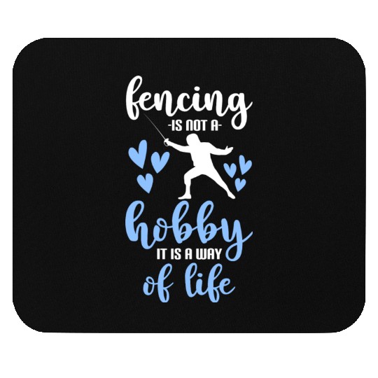 Fencing Sport Mouse Pads