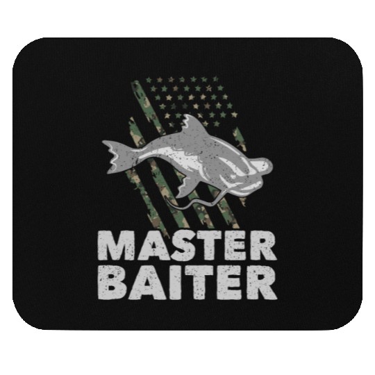 Master Baiter - Wels Catfish Hunter Mouse Pads