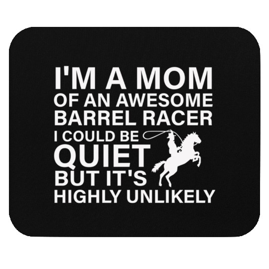Barrel Racing Mom Barrel Racing Mouse Pads Rodeo Horse