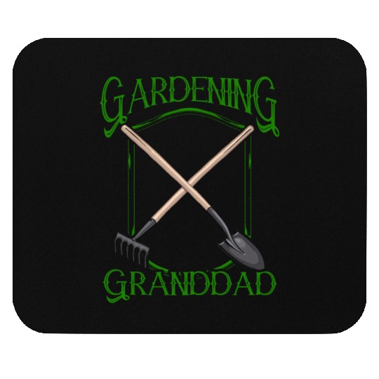 Gardening Grandad Landscaping Granddad Grandpa Mouse Pads