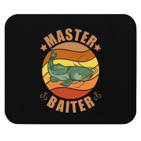 Master Baiter - Wels Catfish Hunter Mouse Pads