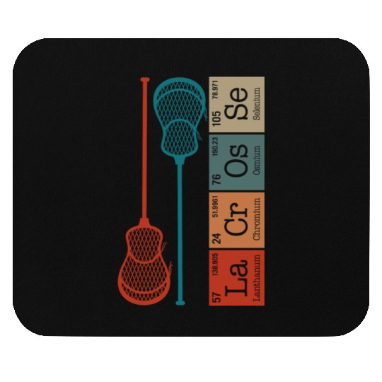 Lacrosse Periodic Table Element Mouse Pads, Lacrosse