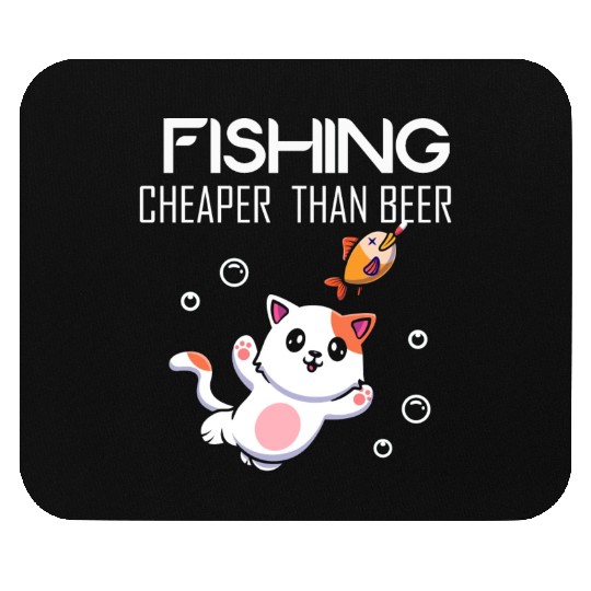 Fishing Cheaper Than Beer Funny Retirement Plan Se Mouse Pads