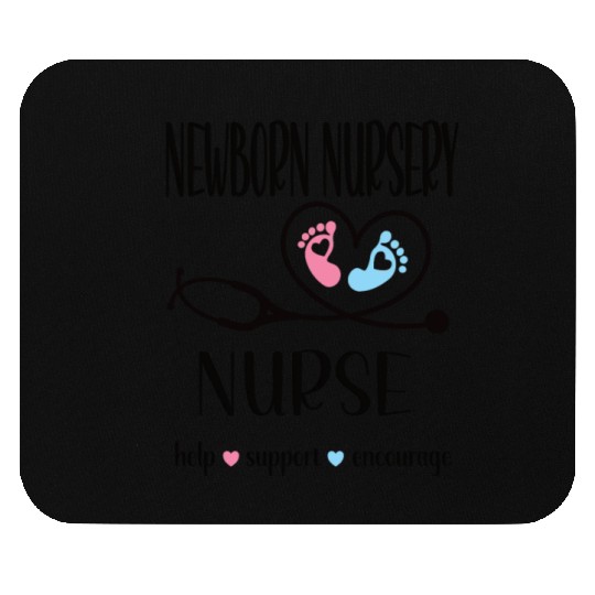 Newborn Nursery Nurse Newborn Nursery Nursing Gift Mouse Pads