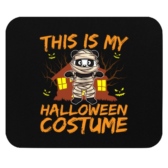 Scary Creepy Animal This Is My Halloween Costume Mouse Pads
