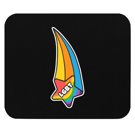 Pride Month LGBTQ Sticker Mouse Pads
