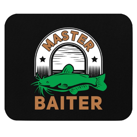 Master Baiter - Wels Catfish Hunter Mouse Pads