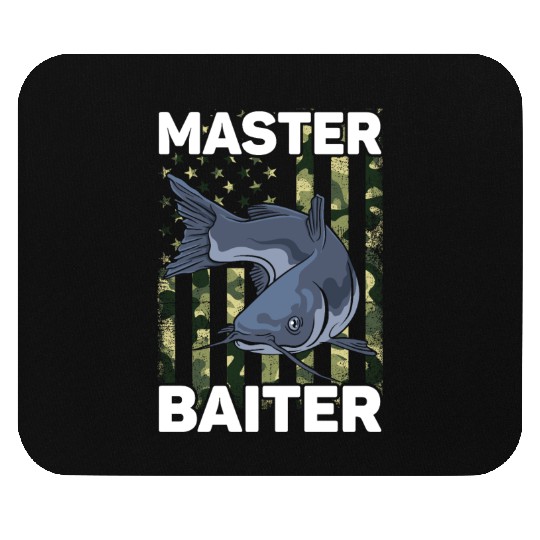 Master Baiter - Wels Catfish Hunter Mouse Pads