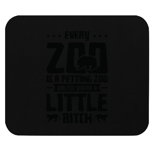 Zookeeper Petting Wildlife Zookeeping Nature Mouse Pads