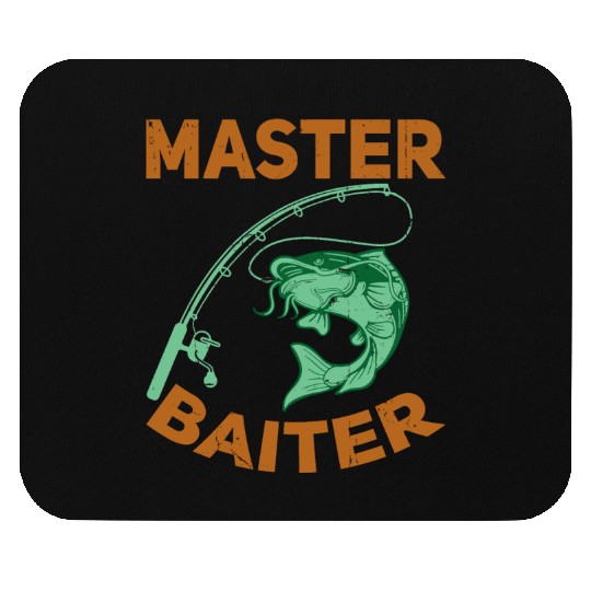 Master Baiter - Wels Catfish Hunter Mouse Pads