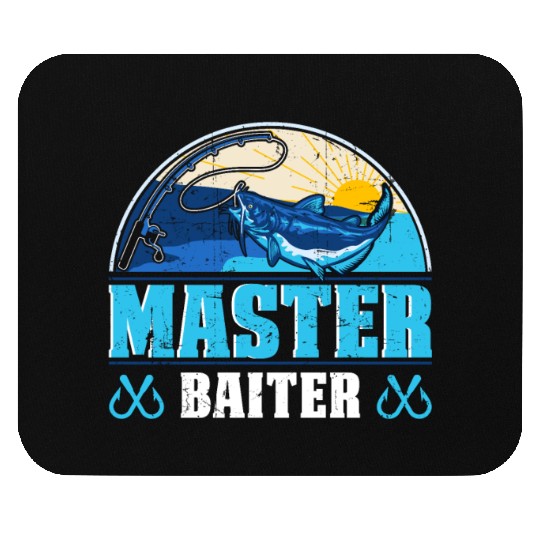 Master Baiter - Wels Catfish Hunter Mouse Pads