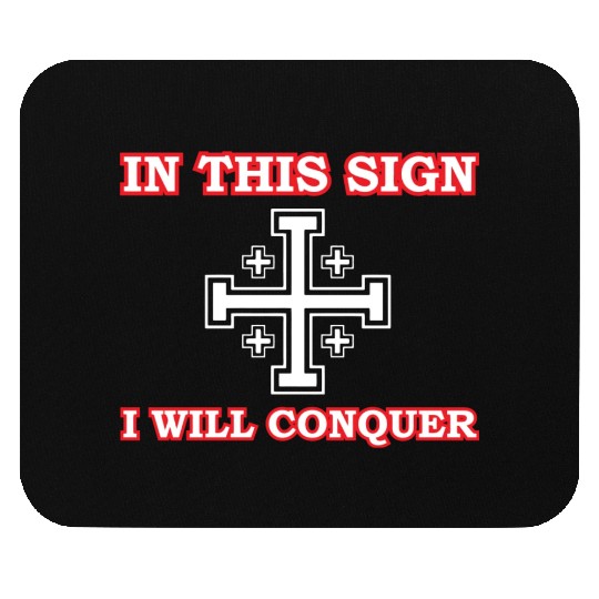 Crusader Cross Of Jerusalem Knights Templar Mouse Pads