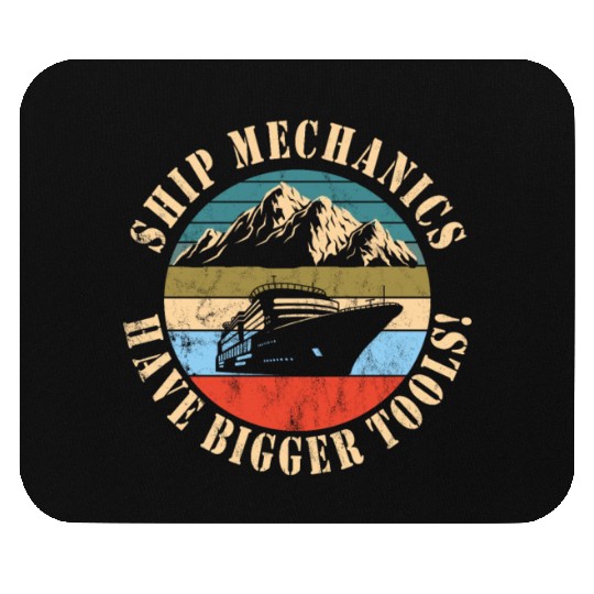 Ship Mechanic Mouse Pads